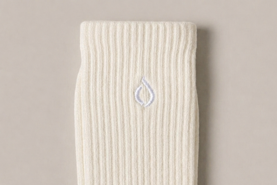 Sneak Peek: Vanilla Unisex Mid-Crew Socks