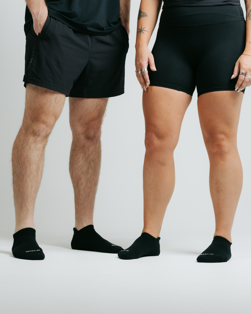 All-Round Daily Performance Ankle Tab Sock - Black