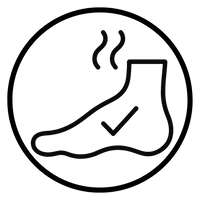 Sweat + Odour Resistant