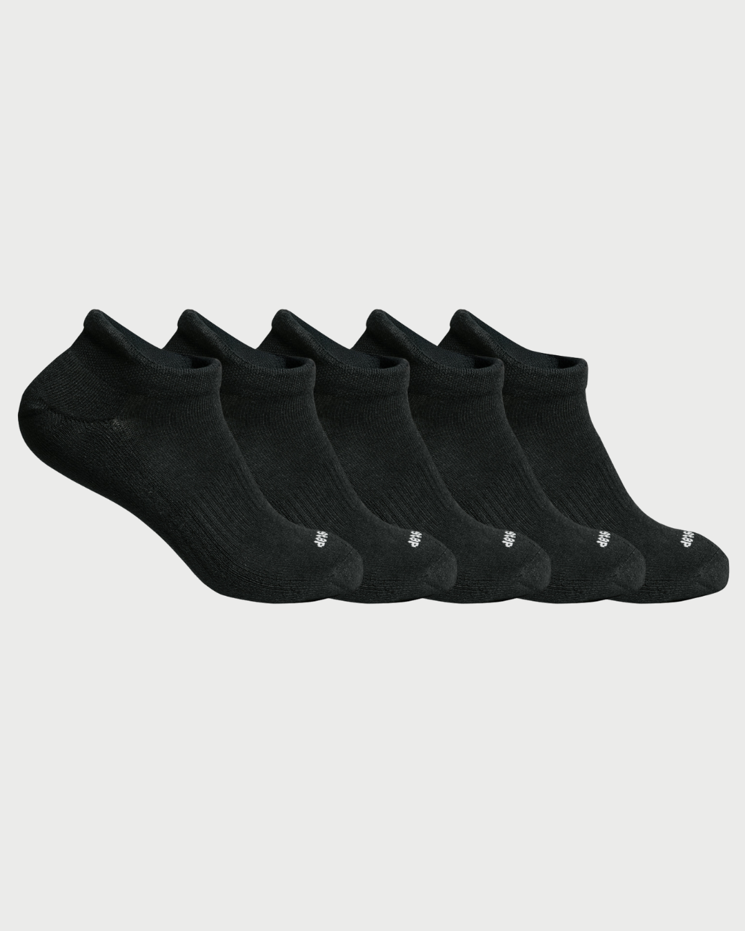All-Round Daily Performance Ankle Tab Sock 5-Pack - Black
