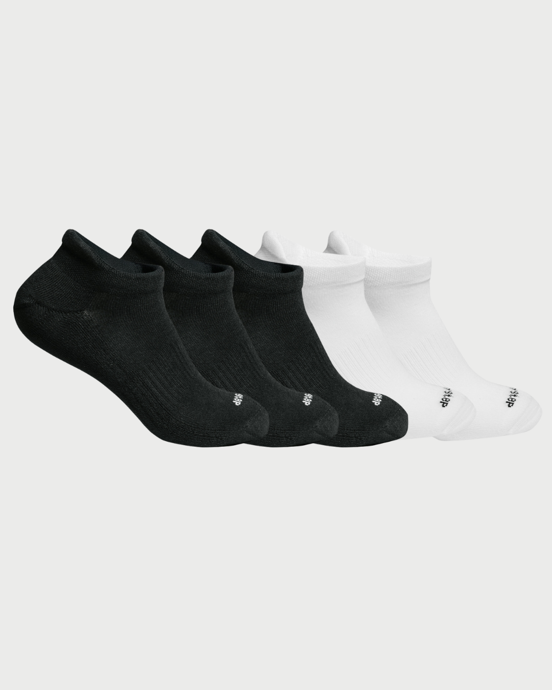 All-Round Daily Performance Ankle Tab Sock 5-Pack - Black