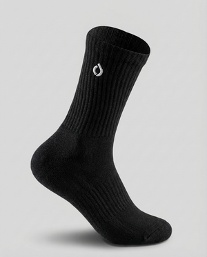 All-Round Daily Performance Mid-Crew Sock - Black