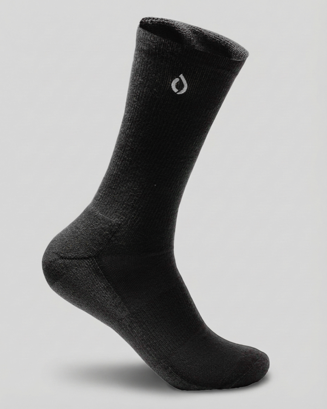 All-Round Daily Performance Crew Sock - Black