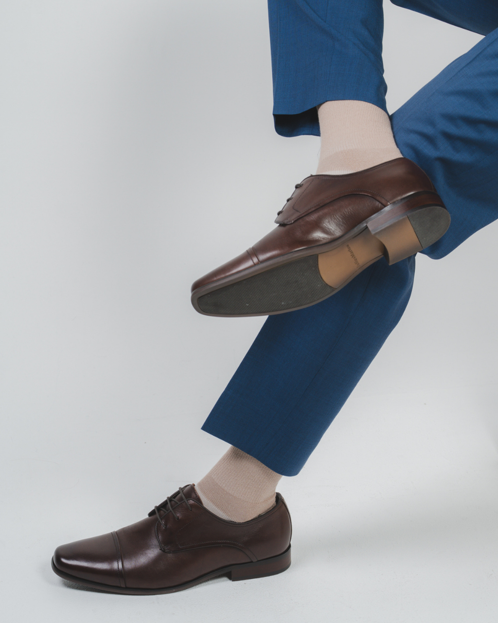 All-Day Performance Cushioned Crew Sock - Light Mocha