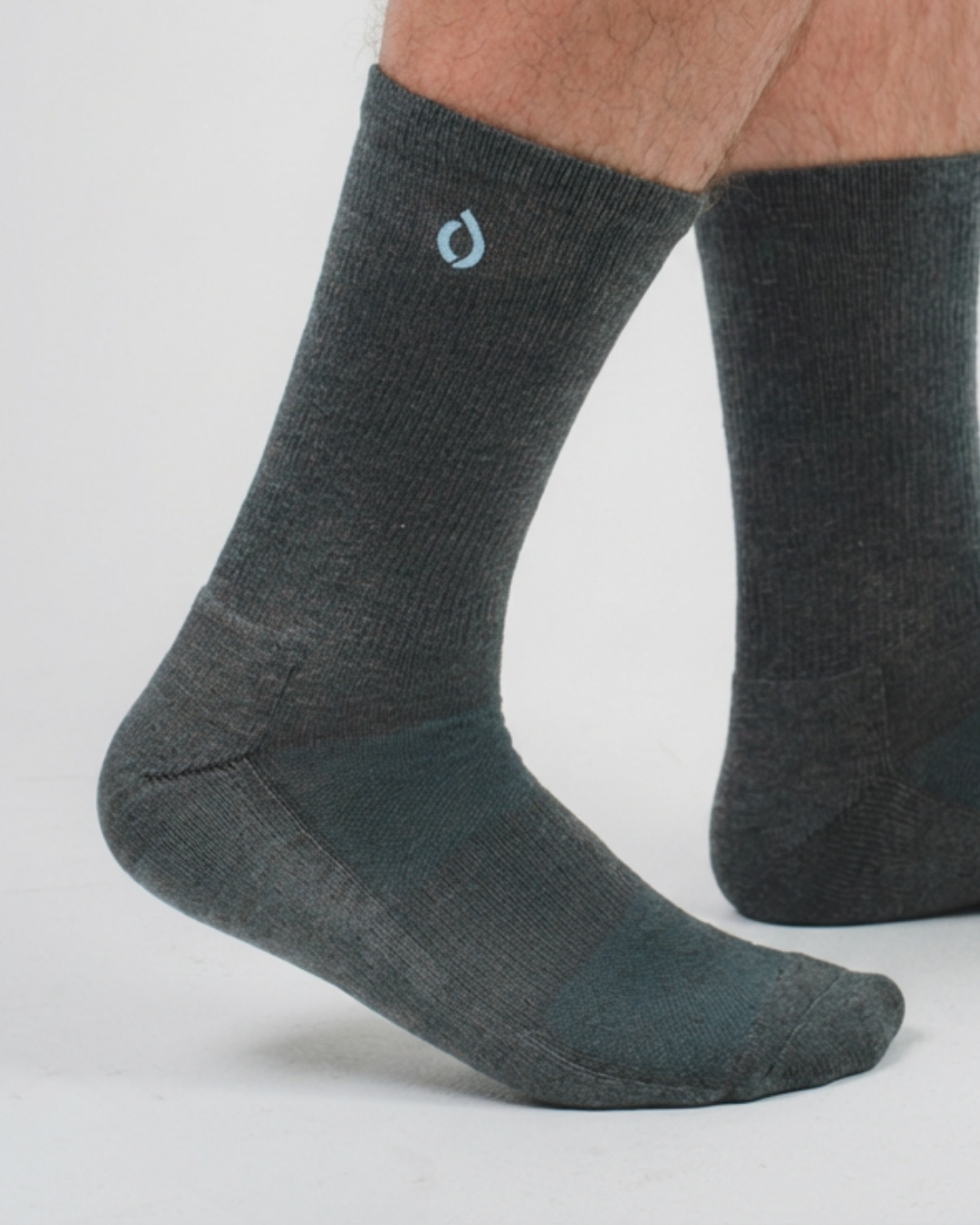 All-Round Daily Performance Crew Sock 5-Pack - Dark Grey