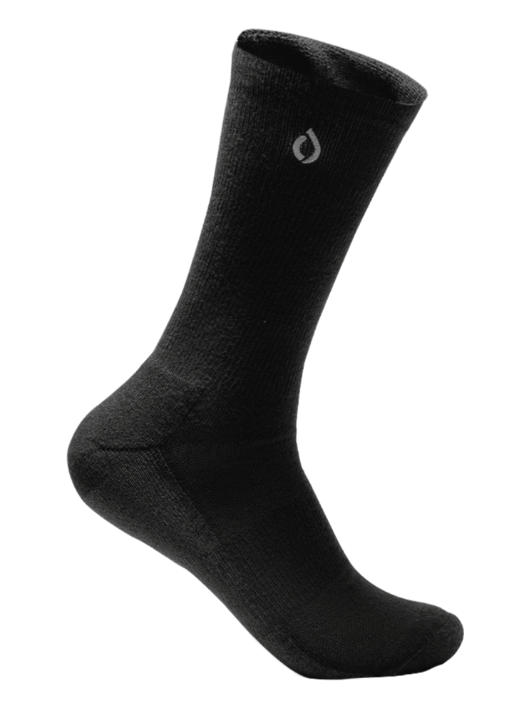 All-Day Performance Cushioned Dress Sock - Black