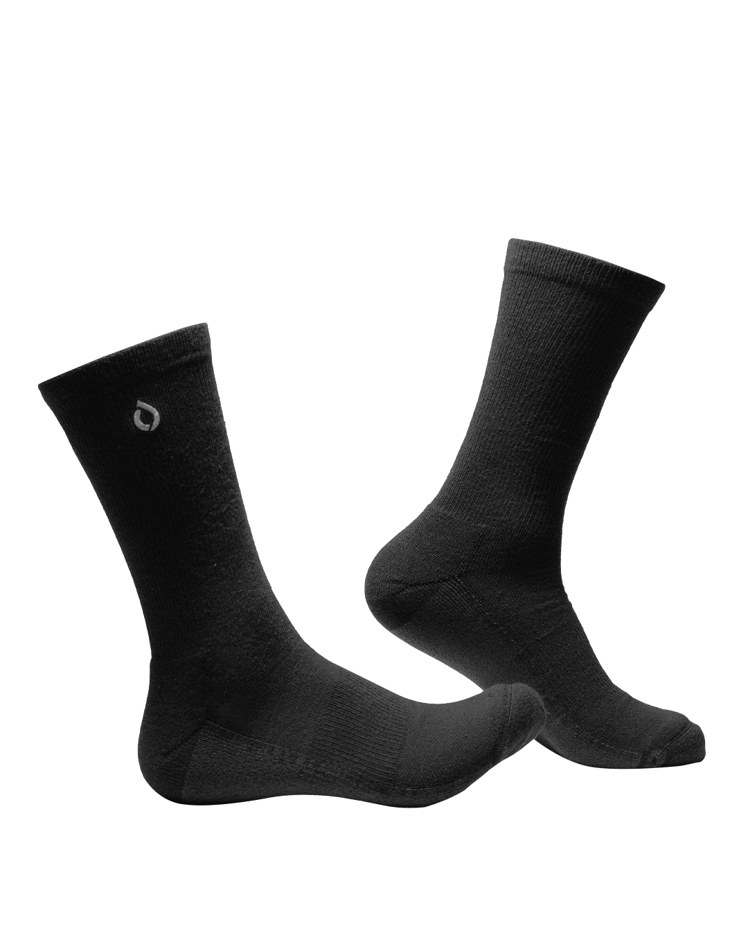 All-Day Performance Cushioned Dress Sock - Black