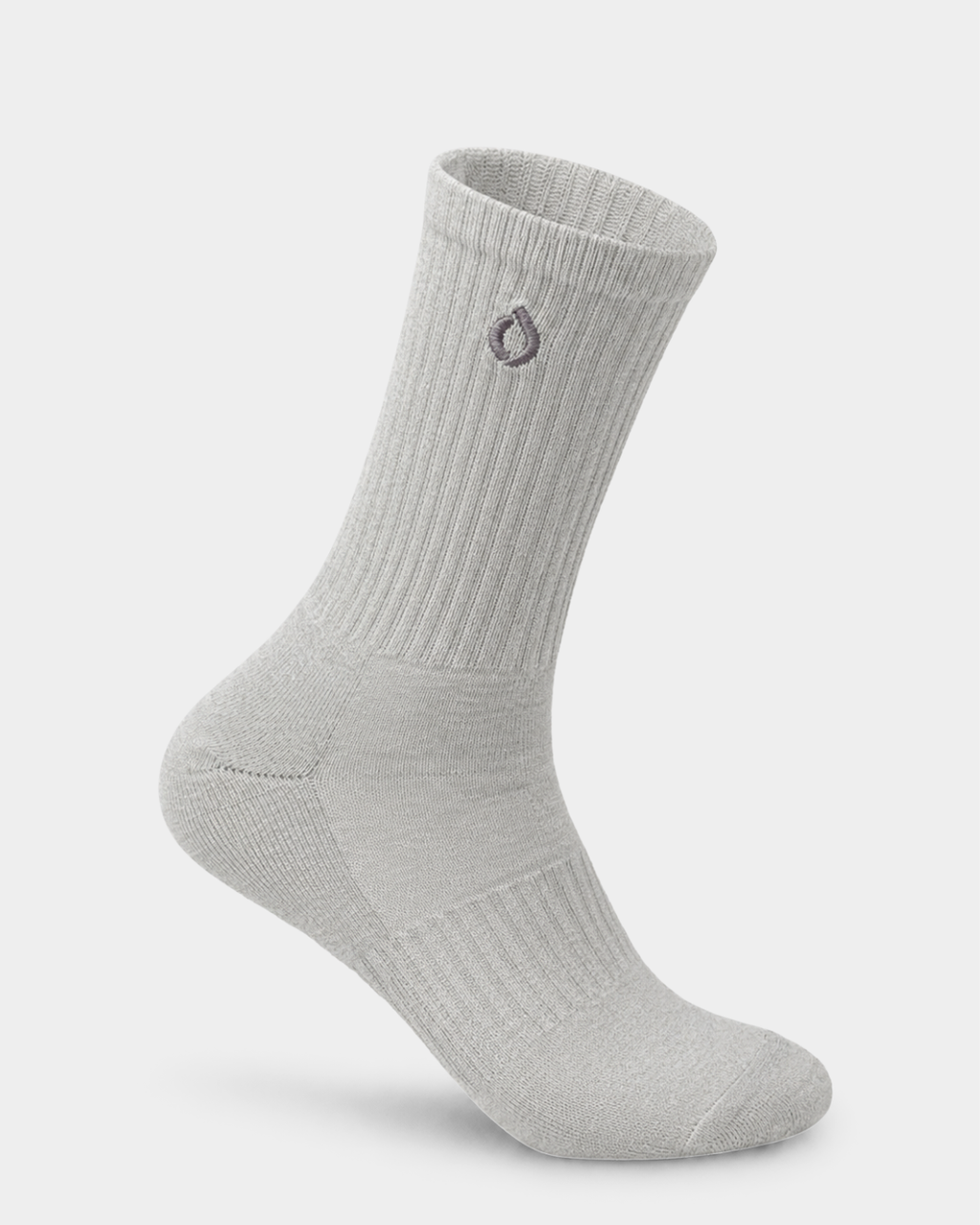 All-Round Daily Performance Mid-Crew Sock - Mist Grey