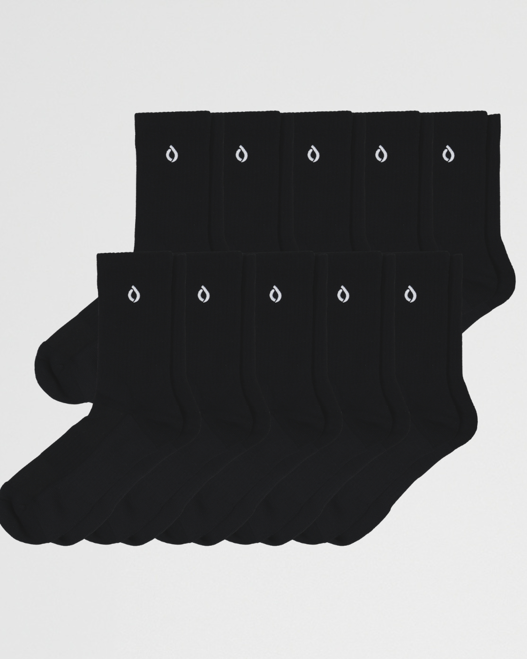 All-Round Daily Performance Mid-Crew Sock 10-Pack