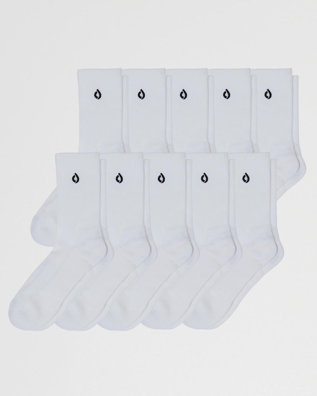 All-Round Daily Performance Mid-Crew Sock 10-Pack