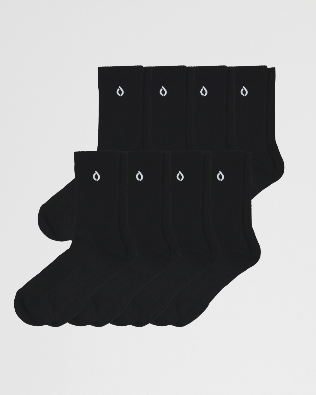 All-Round Daily Performance Mid-Crew Sock 8-Pack