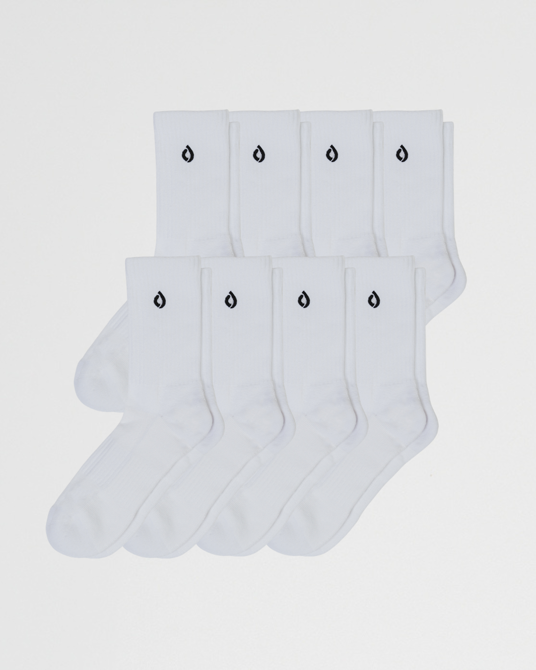 All-Round Daily Performance Mid-Crew Sock 8-Pack
