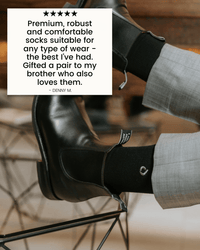 Thumbnail for All-Day Performance Cushioned Crew Sock - Black