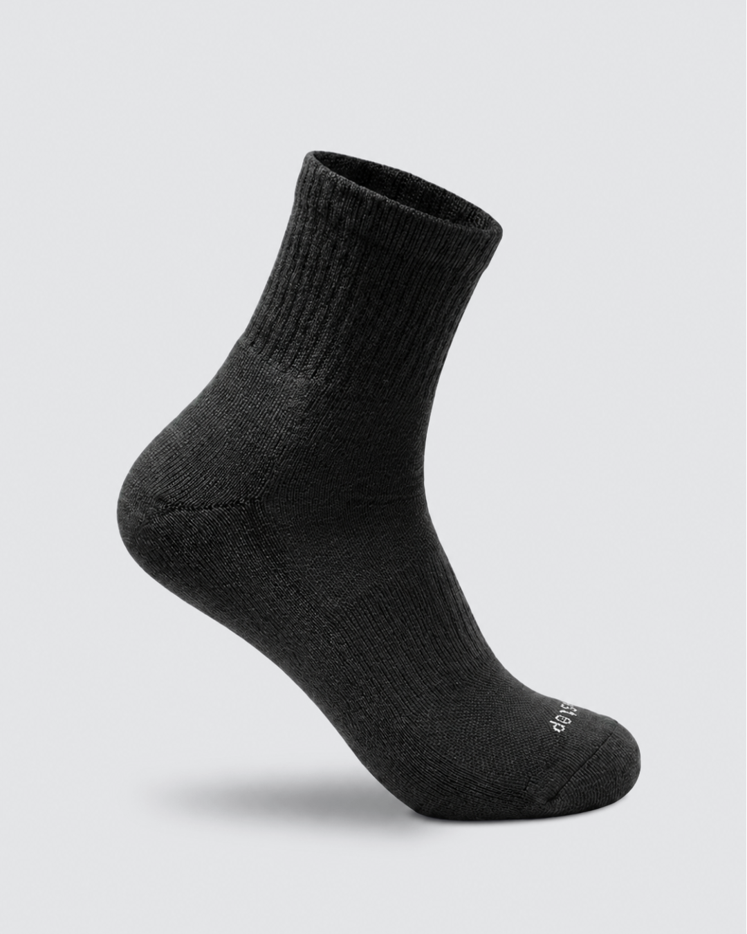 All-Round Daily Performance Quarter Sock - Black