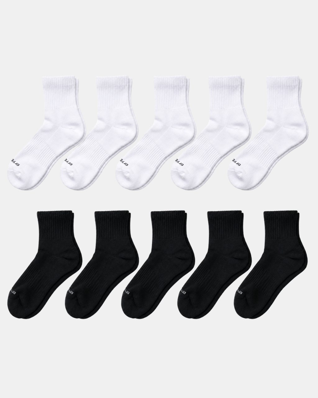 All-Round Daily Performance Quarter Sock 10-Pack