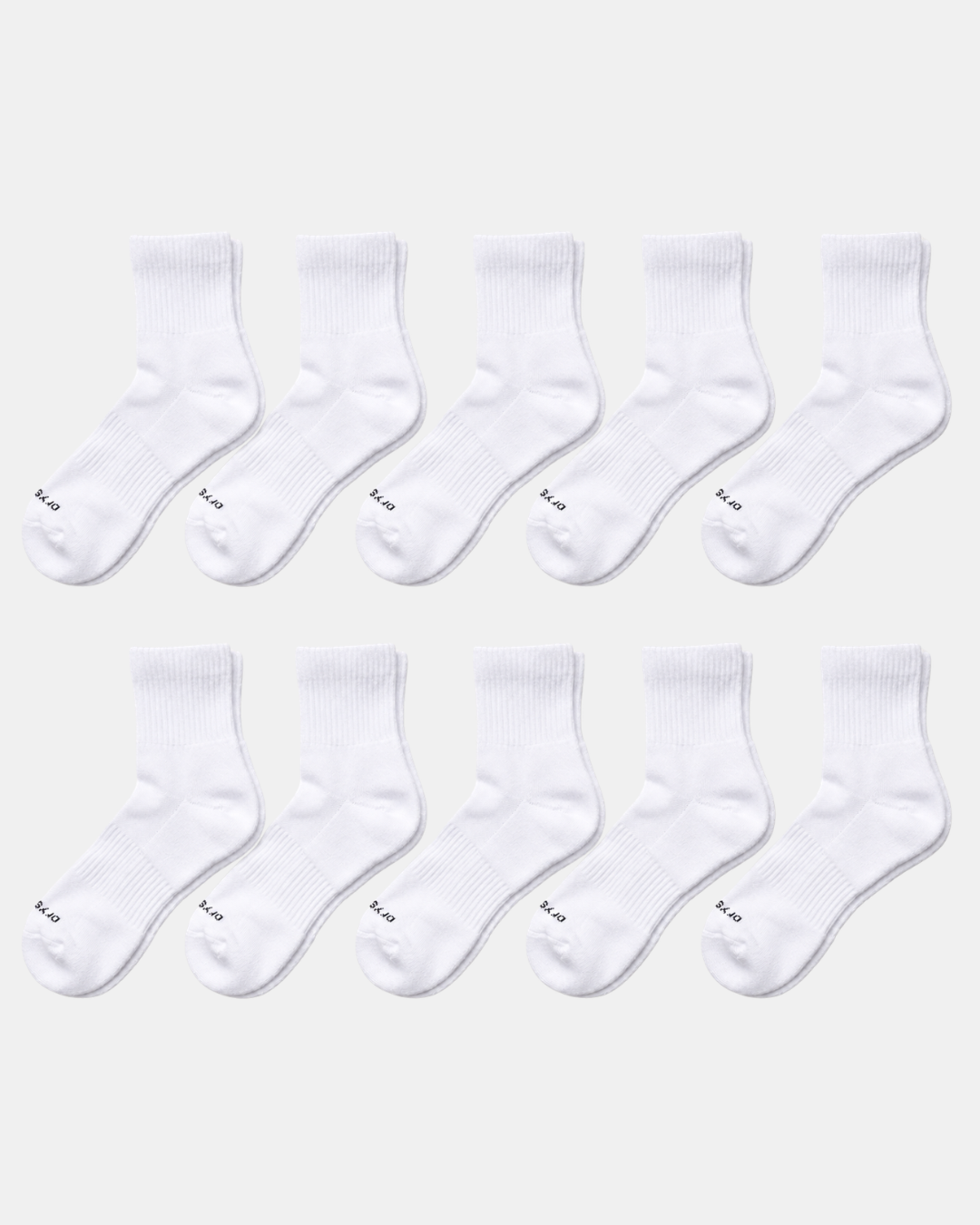 All-Round Daily Performance Quarter Sock 10-Pack