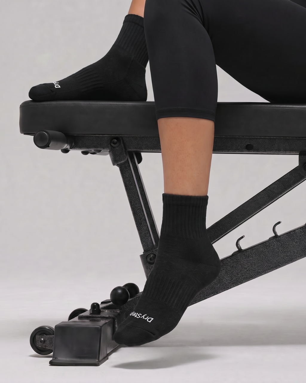 All-Round Daily Performance Quarter Sock - Black