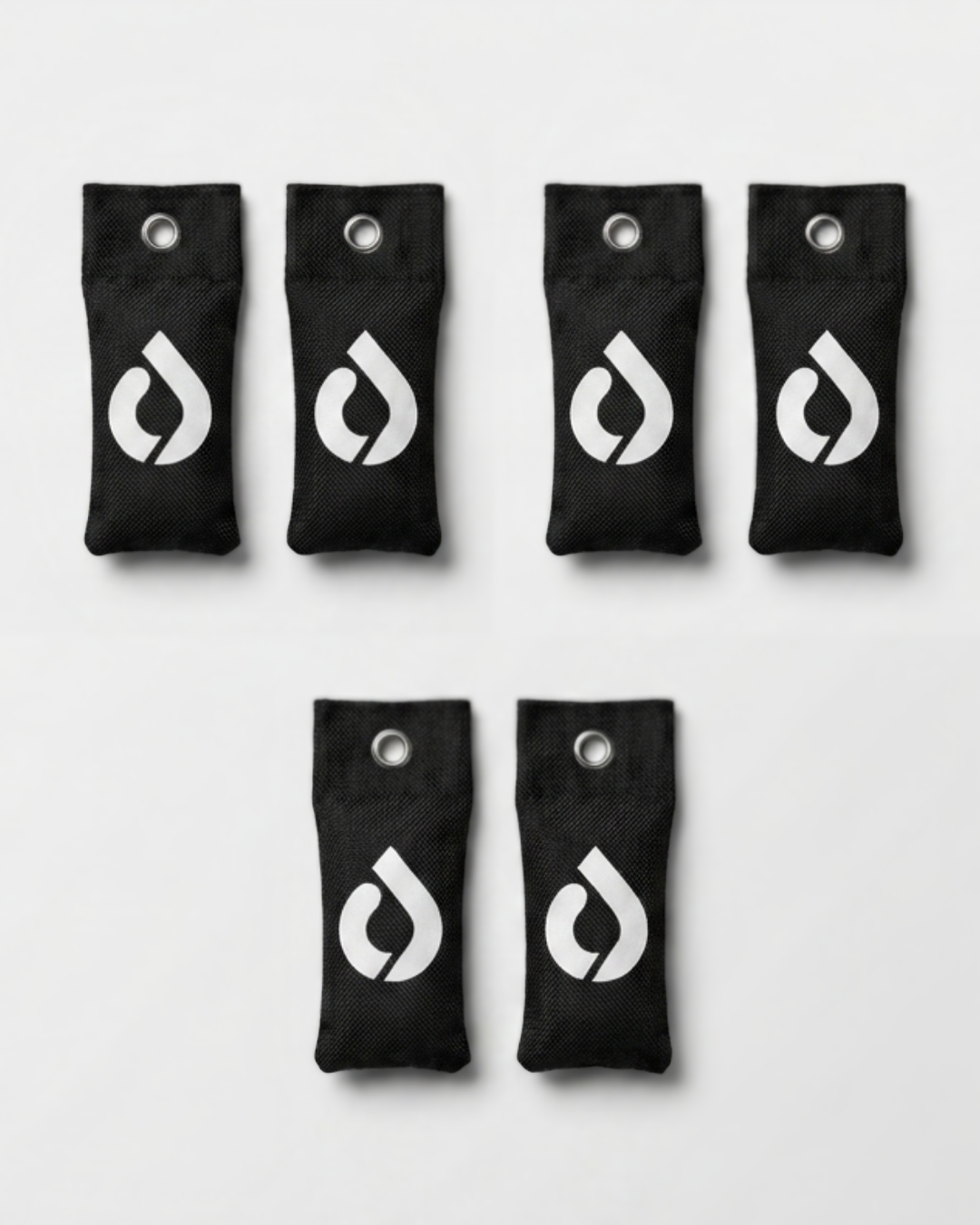 DryStep bamboo charcoal shoe fresheners 3-pack — bulk shoe deodoriser and odour eliminator
