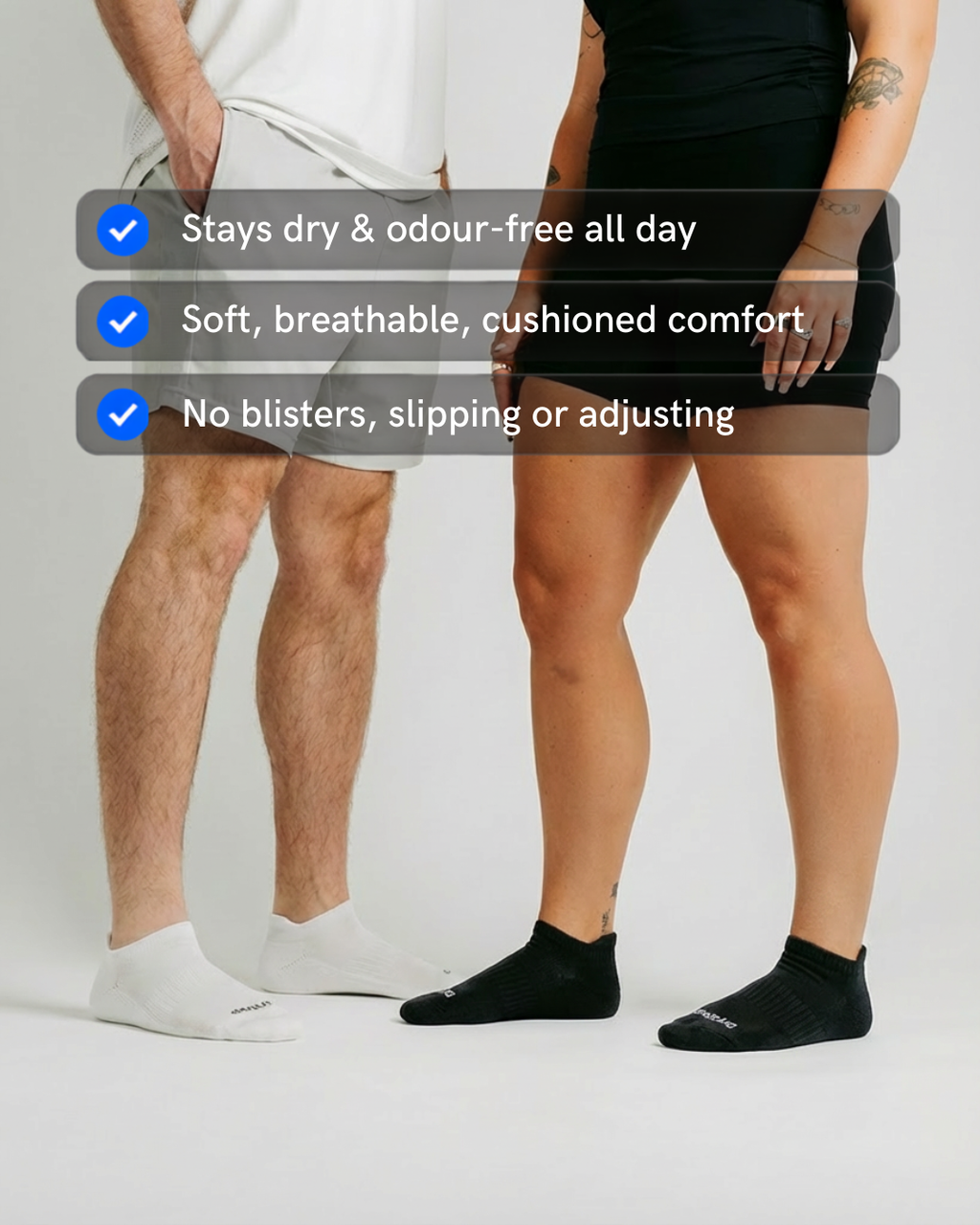 All-Round Daily Performance Ankle Tab Sock 10-Pack